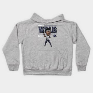 Malik Willis Tennessee Cartoon Kids Hoodie